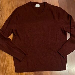 Men's Burgundy Sweater